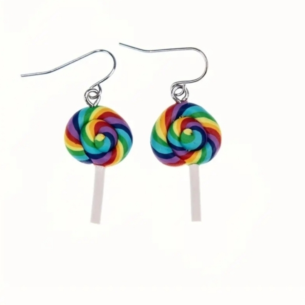 Lollipop Earrings 2/12$